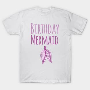 Mermaid Birthday | Mermaid Birthday Party | Mermaid Tail | Mermaid Party T-Shirt